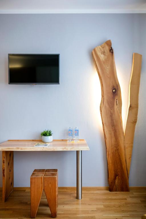 TV a/nebo společenská místnost v ubytování JUFA Hotel Waldviertel