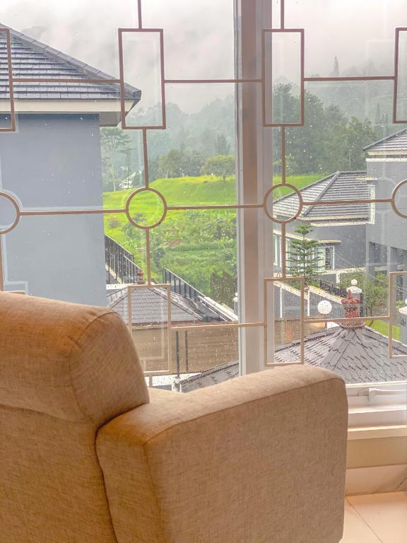 Posezení v ubytování Al Andalus Resort Puncak