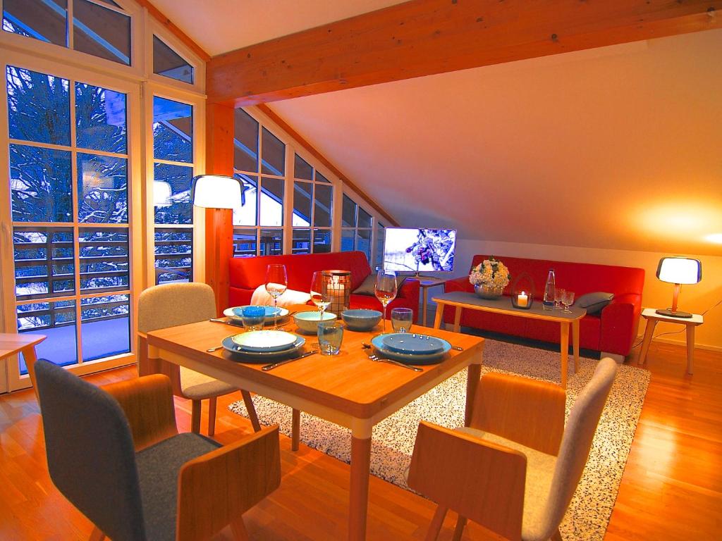 Posezení v ubytování Hotel Hubertus Schliersee