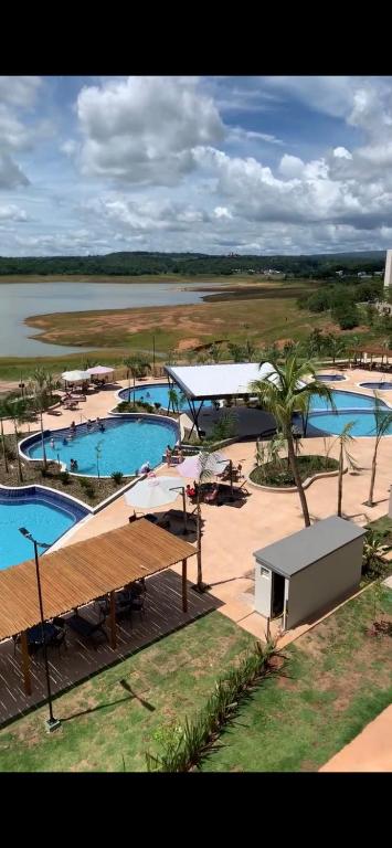 Praias do Lago Eco Resort apto 5 pessoas N406 N407
