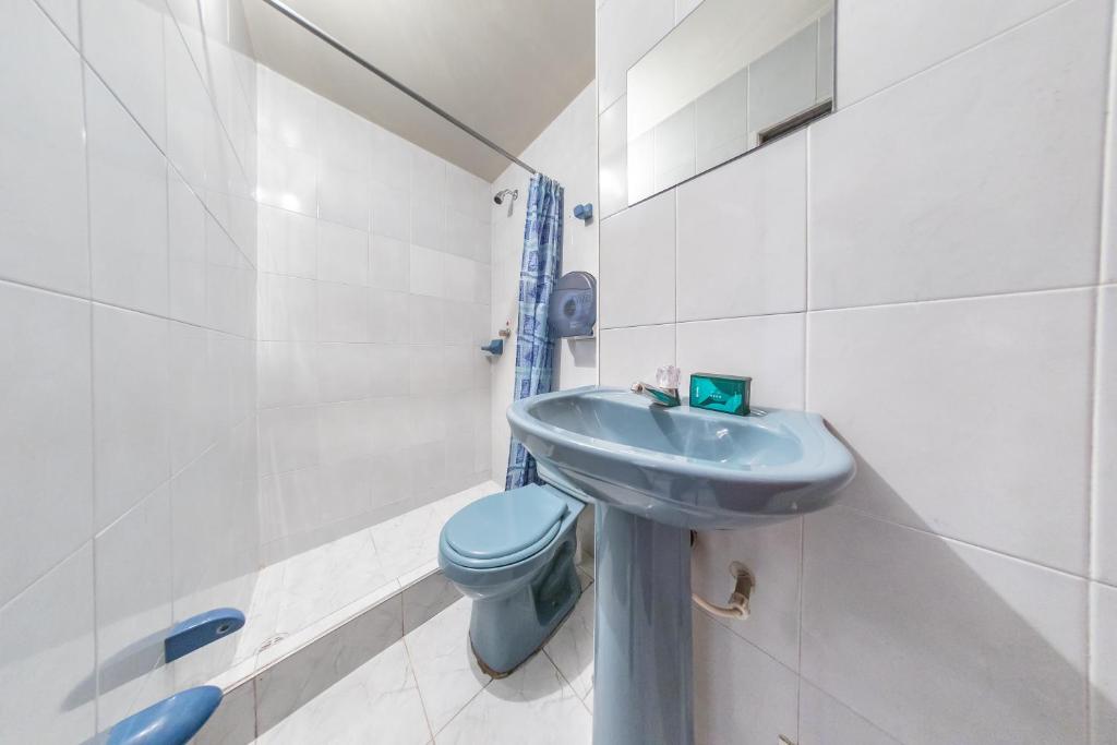Koupelna v ubytování Hotel Home Bioma 1010