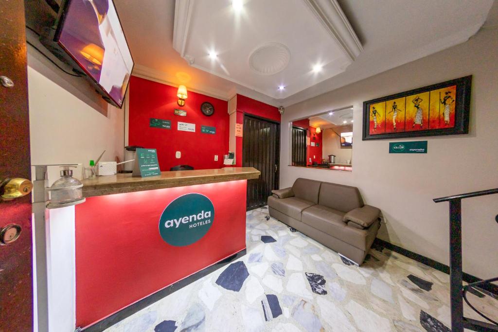 TV a/nebo společenská místnost v ubytování Hotel Home Bioma 1010