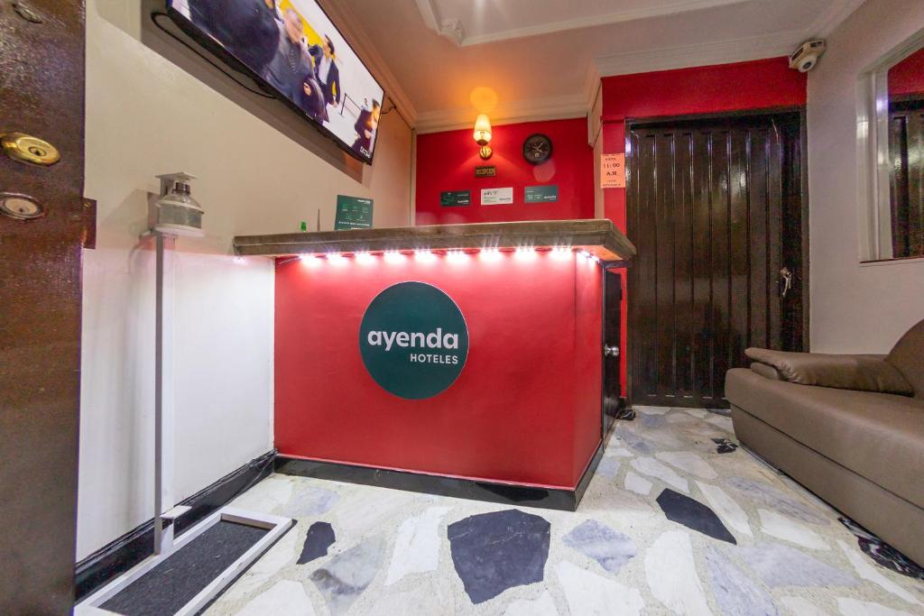 Kuchyň nebo kuchyňský kout v ubytování Hotel Home Bioma 1010