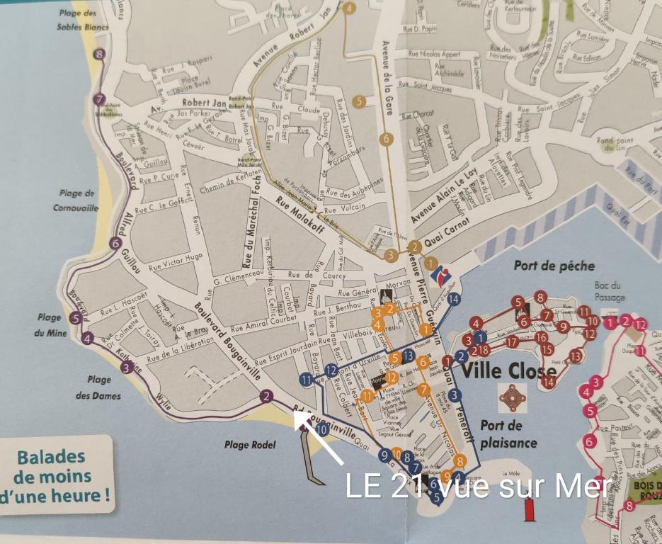 Fotografie z fotogalerie ubytování LE 21 Vue sur Mer v destinaci Concarneau