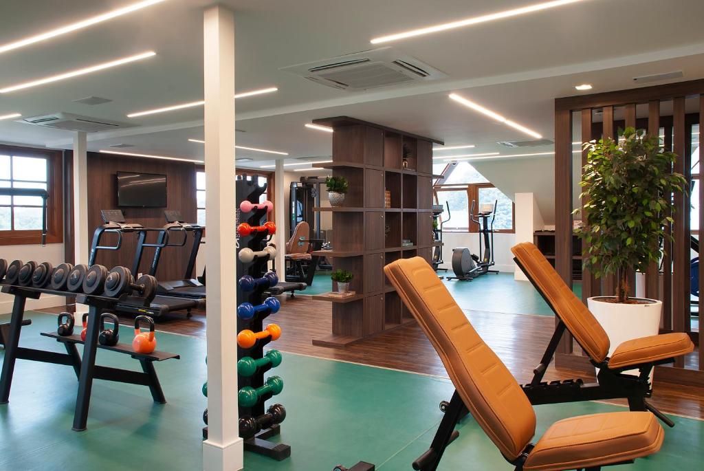 Fitness centrum a/nebo fitness zařízení v ubytování Bella Gramado Resort & Spa by Gramado Parks