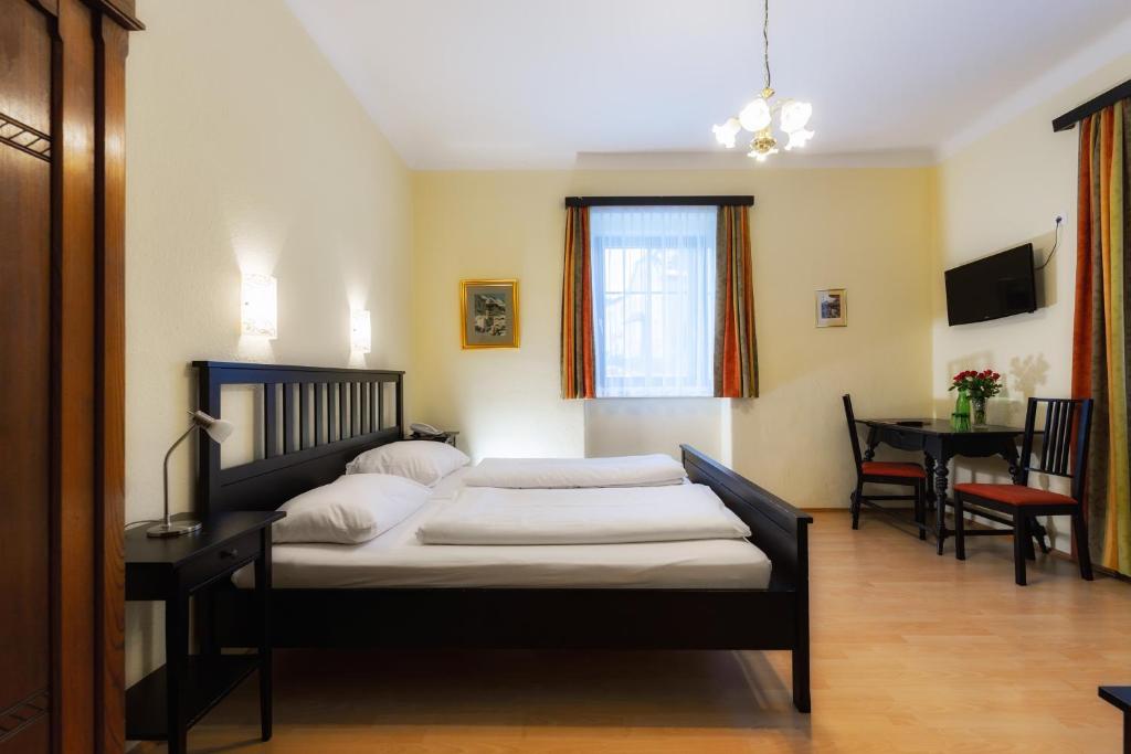 Letto o letti in una camera di Belvedere