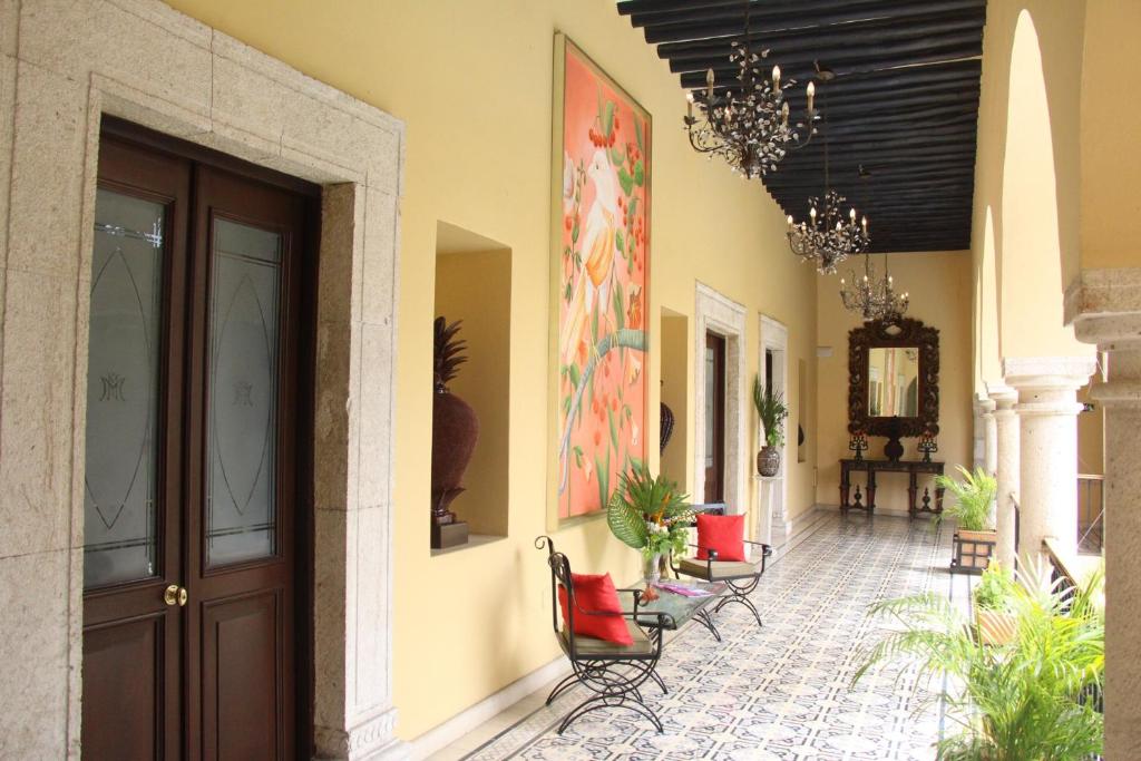Posezení v ubytování Mansión Mérida Boutique Hotel - Restaurant