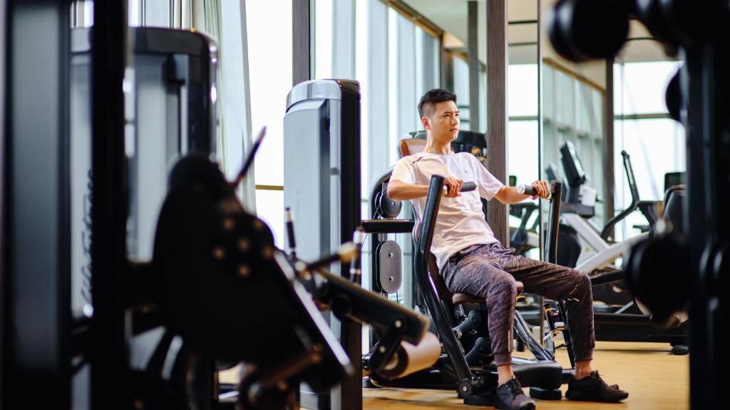 Fitness centrum a/nebo fitness zařízení v ubytování InterContinental Hefei by IHG