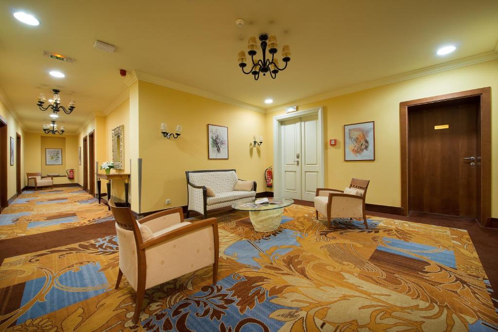 Voodi või voodid majutusasutuse Grandhotel Zvon toas