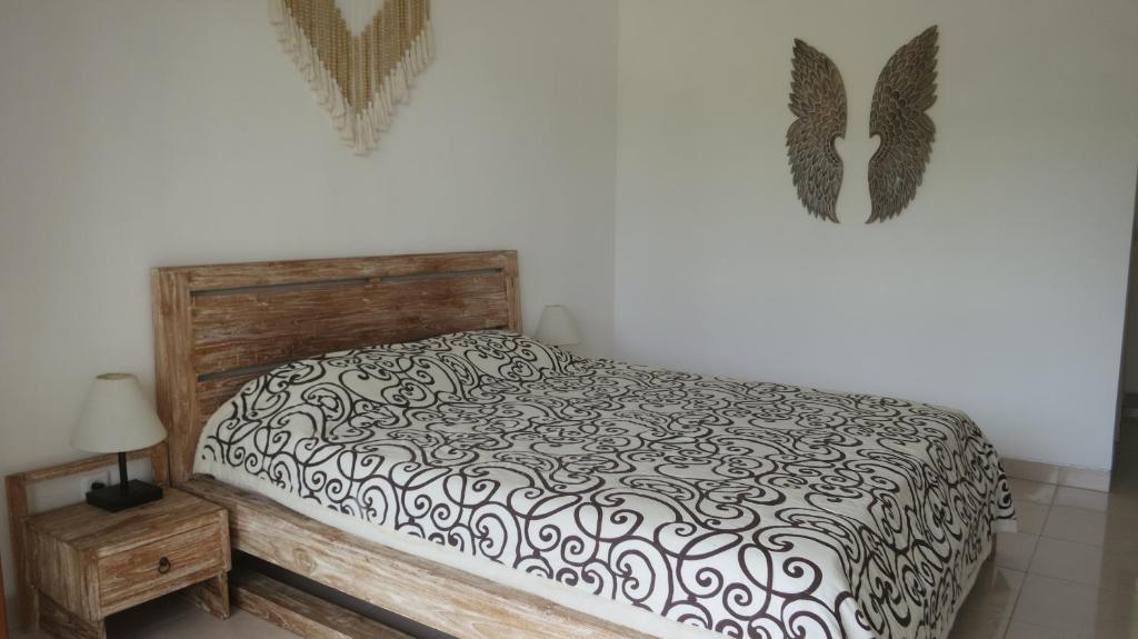Postel nebo postele na pokoji v ubytování Gerke House
