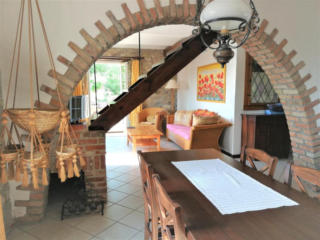 Posezení v ubytování Agriturismo Sondrea