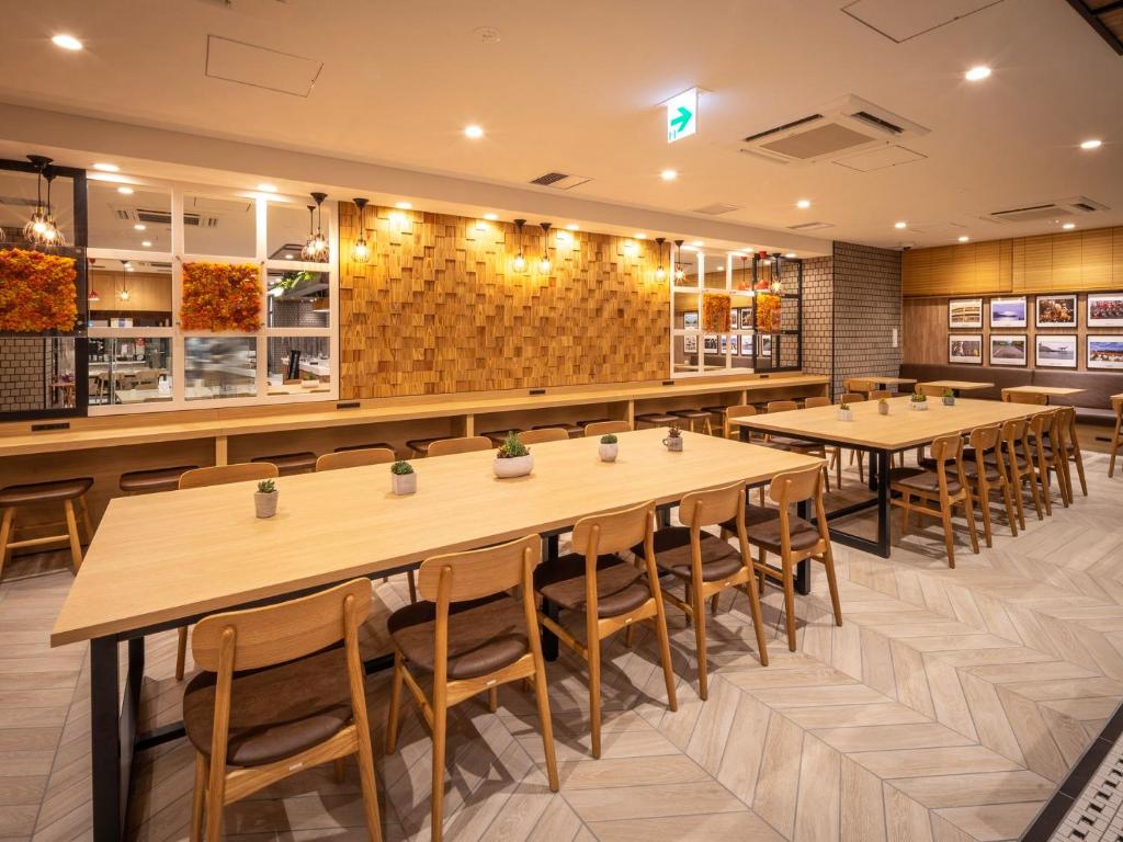 Restaurace v ubytování Super Hotel Hiroshima Yagenboridori