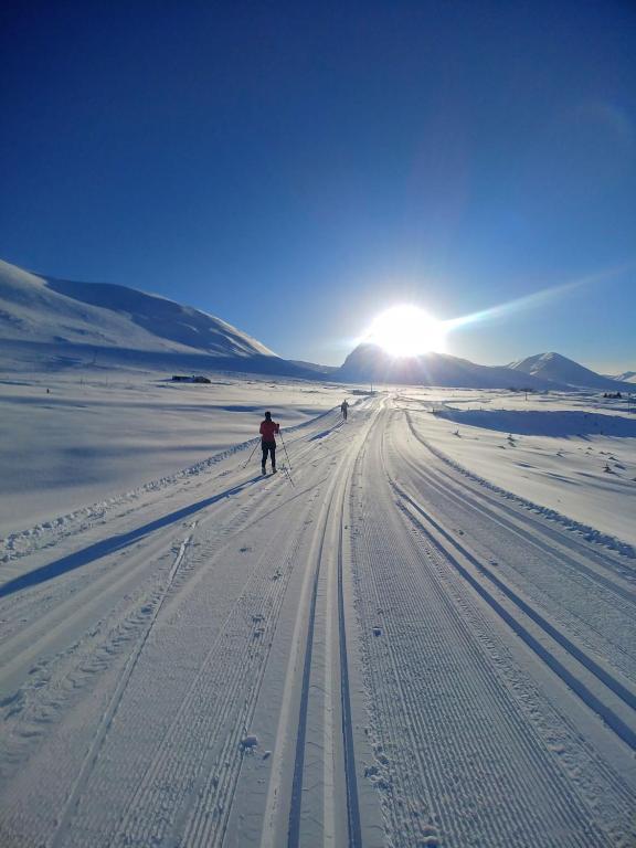 Hlíðarvegur 20 - Gagginn v zimě