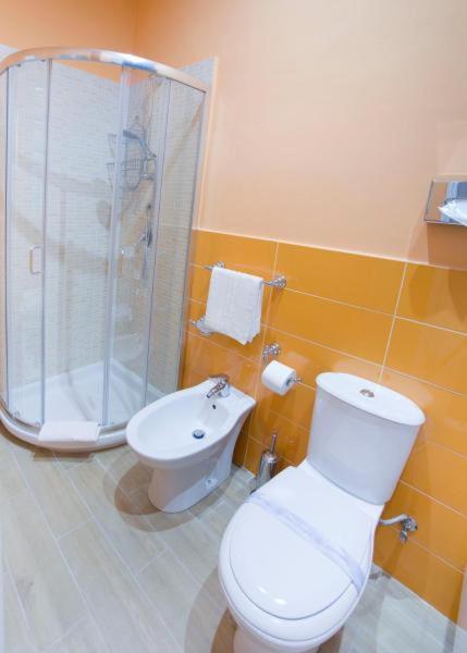 Koupelna v ubytování B&B Antonello da Messina