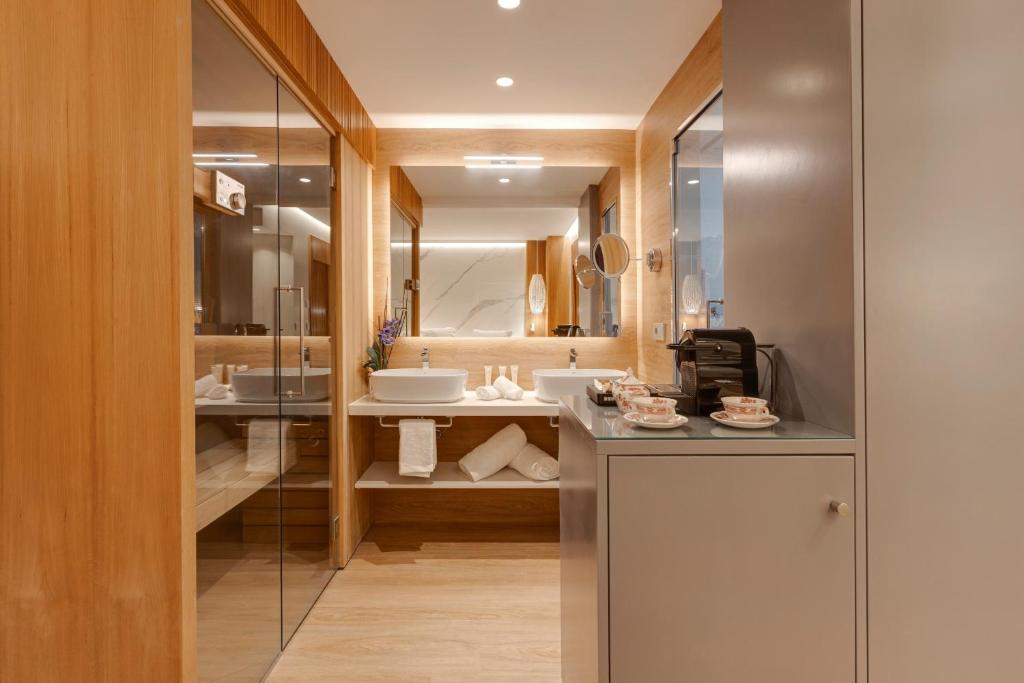 Kúpeľňa v ubytovaní Hotel Boutique Mirlo Barcelona