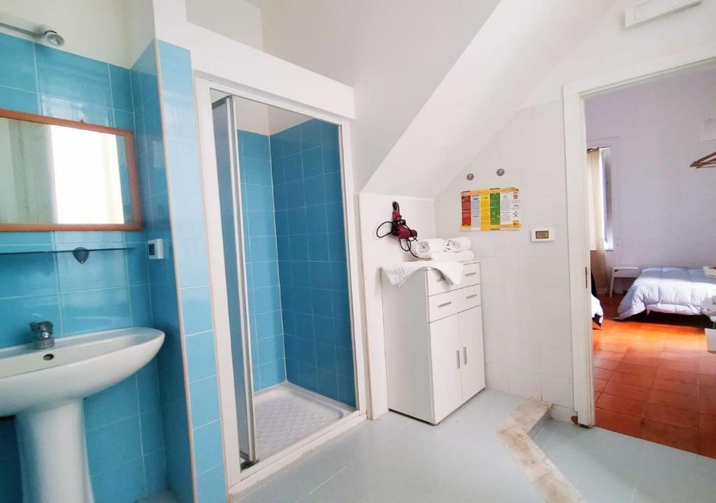 Postel nebo postele na pokoji v ubytování A Casa di Amici