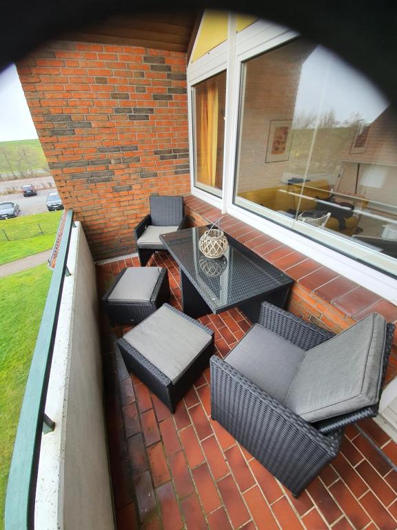 Χώρος καθιστικού στο Kleine Auszeit