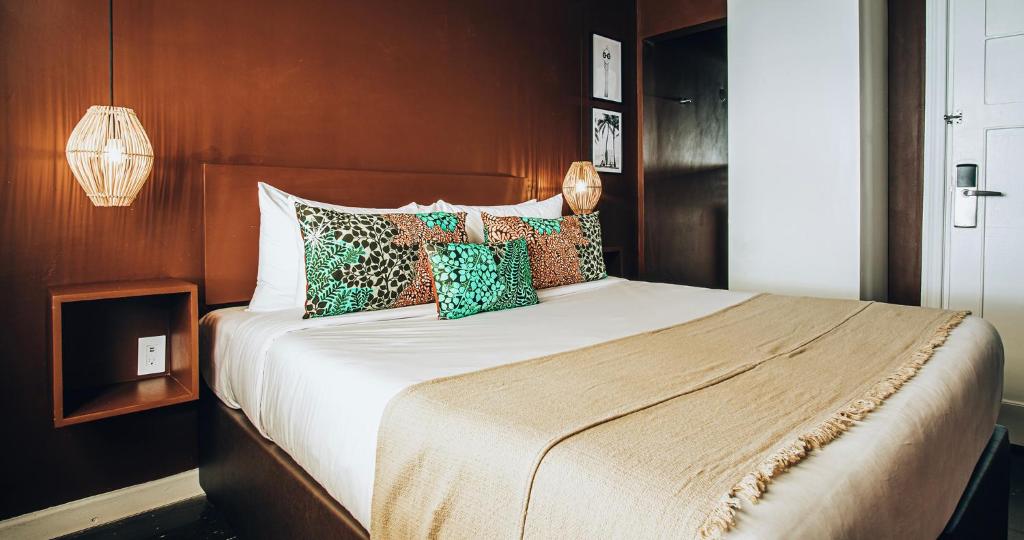 Кровать или кровати в номере Terra Boutique Hotel Curaçao