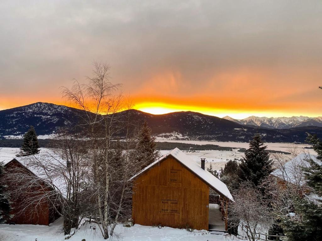 Le Chalet d'Arsène en invierno