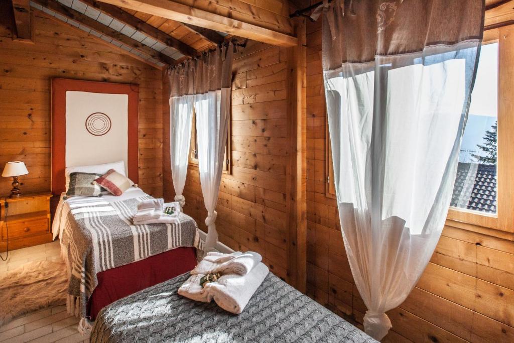 Posteľ alebo postele v izbe v ubytovaní Il Ciocco Hotels
