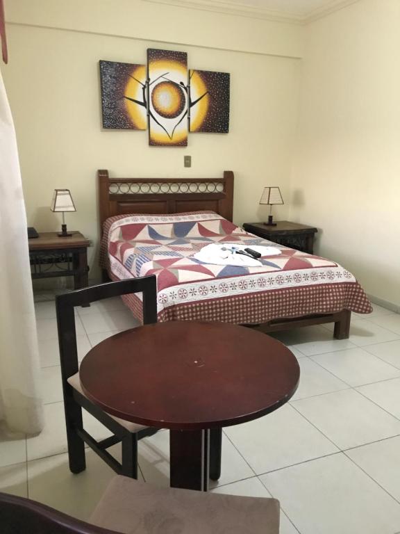 Postel nebo postele na pokoji v ubytování Hotel Viru Viru II