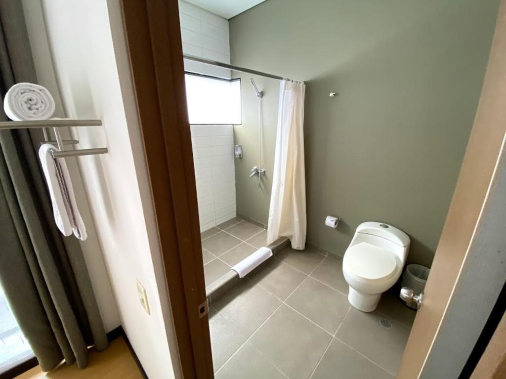 Koupelna v ubytování Hotel Viaggio Nueve Tres