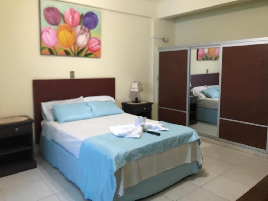 Postel nebo postele na pokoji v ubytování Hotel Viru Viru II