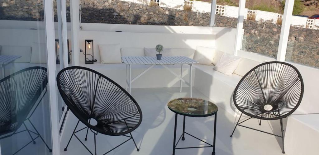 Balkón alebo terasa v ubytovaní Home2Book Luxury Panoramic Sea Views Tabaiba