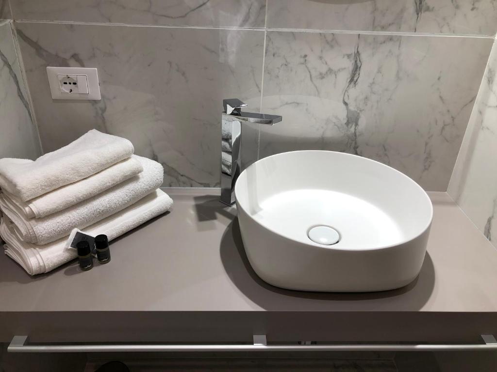 Łazienka w obiekcie Marin Traghetto - Locazione Turistica