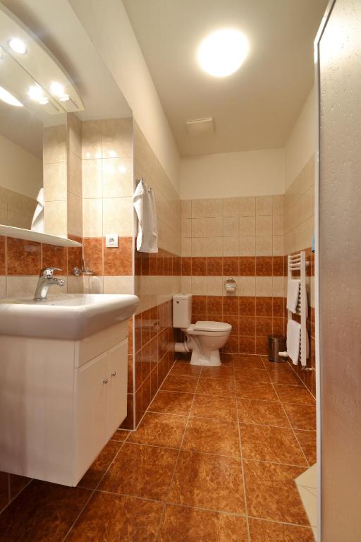Kúpeľňa v ubytovaní Hotel Palác