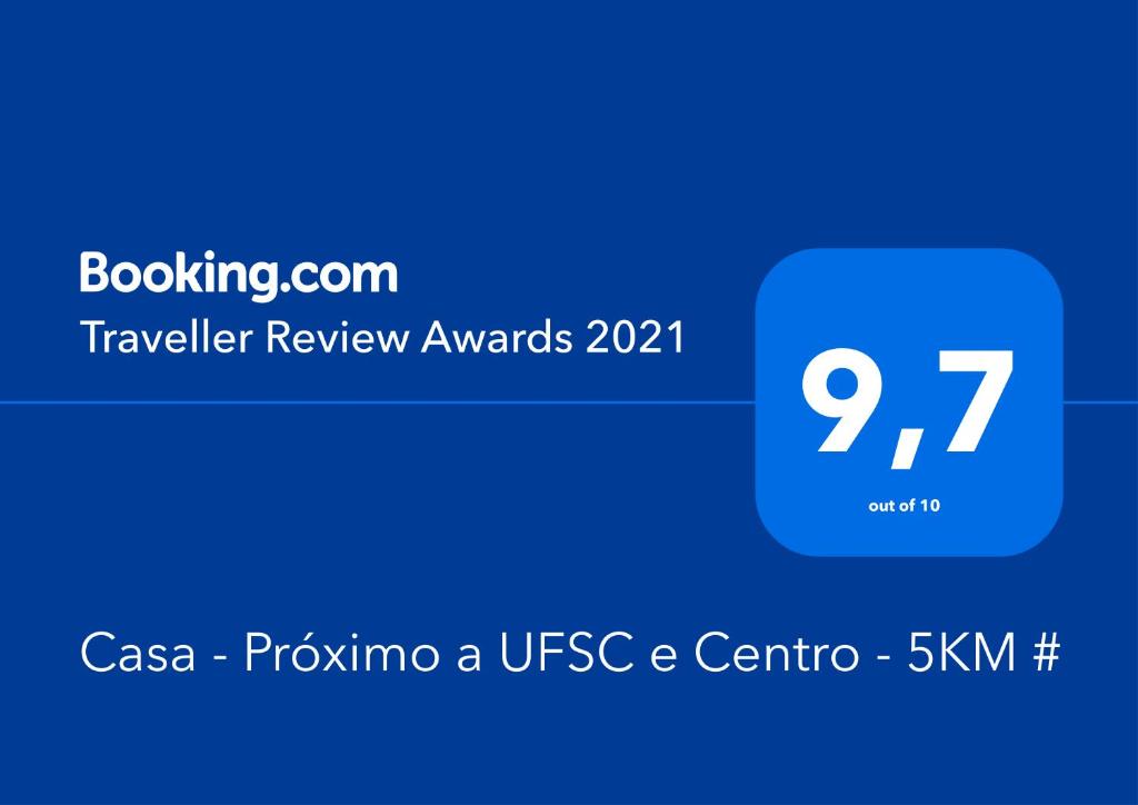  Casa - Próximo a UFSC e Centro - 5KM #