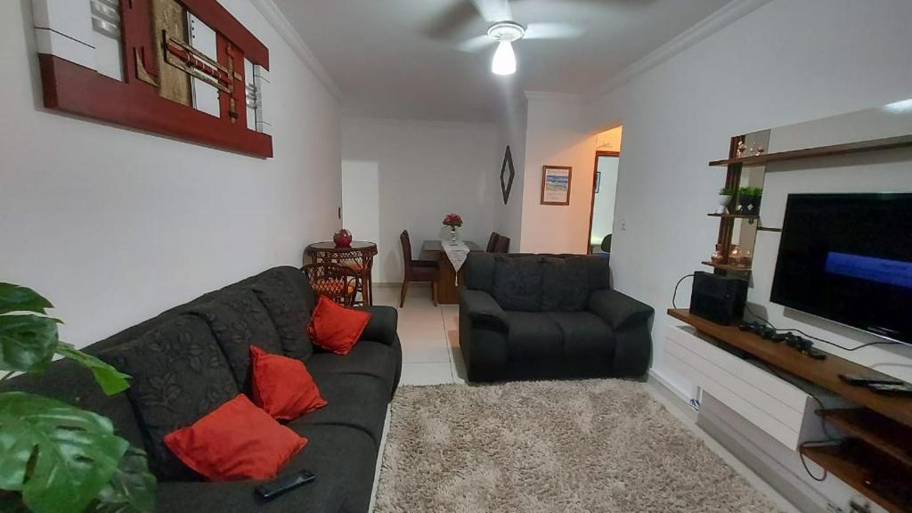  Lindo apto na Praia Grande