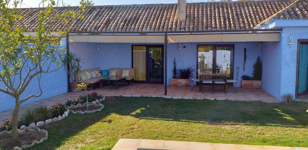 Vonkajšia záhrada v ubytovaní Casa Hilario