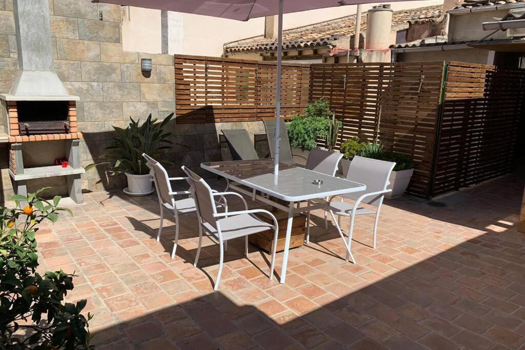 Patio nebo venkovní prostory v ubytování Casa antigua reformada junto al mar