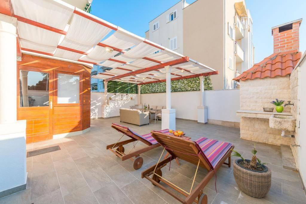 Balkón alebo terasa v ubytovaní Apartment Nika Solitudo