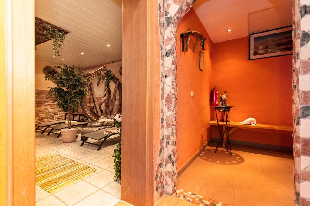 Posezení v ubytování Hotel-Pension Lackenbauer