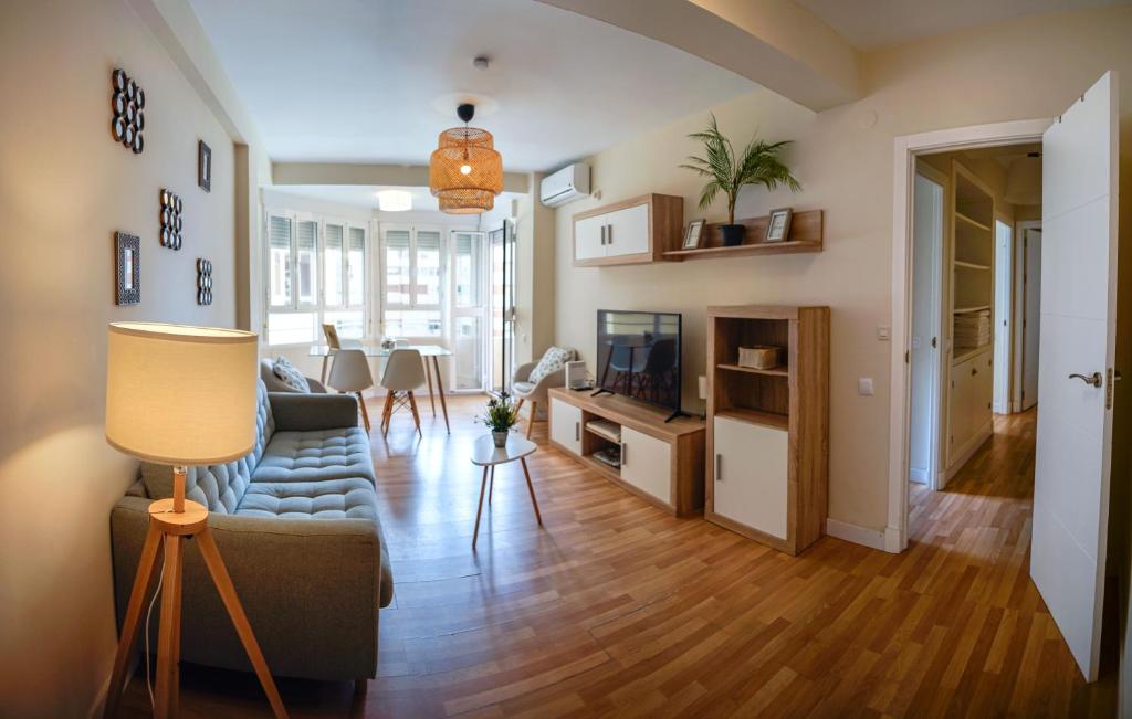 Posezení v ubytování Sirenas Playa Ha Apartment