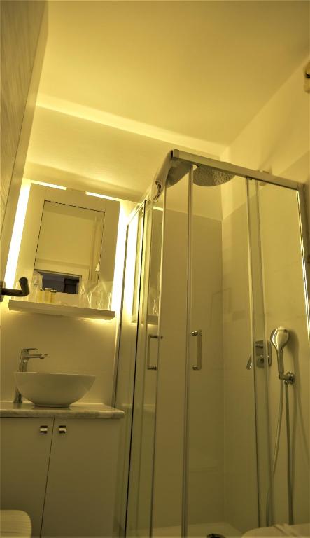 Kúpeľňa v ubytovaní Hotel Consul
