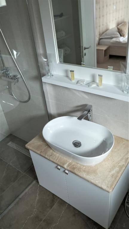 Kúpeľňa v ubytovaní Hotel Consul