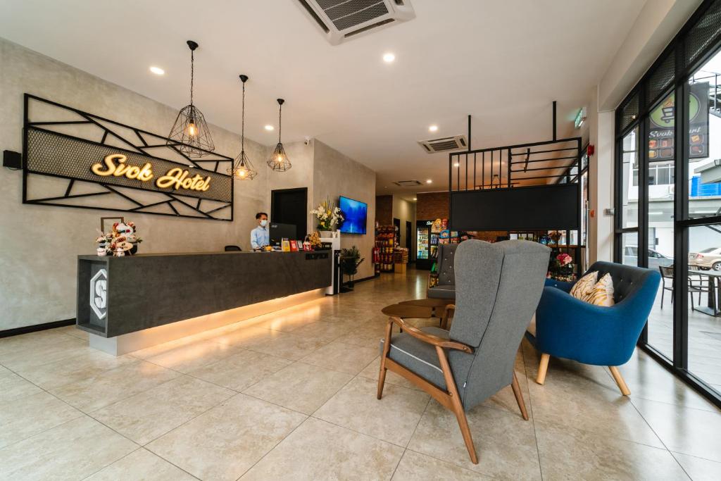 Posezení v ubytování SVOK Hotel