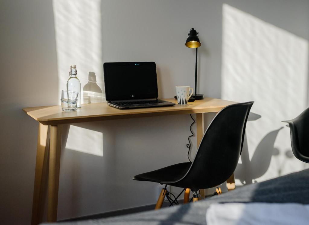 TV a/nebo společenská místnost v ubytování Norrland YMCA Hostel Umeå