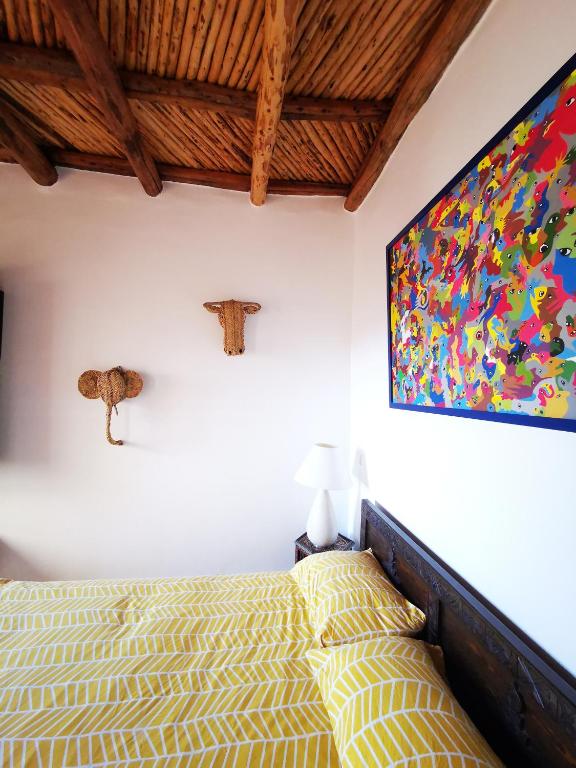 Postel nebo postele na pokoji v ubytování Travel Surf Morocco