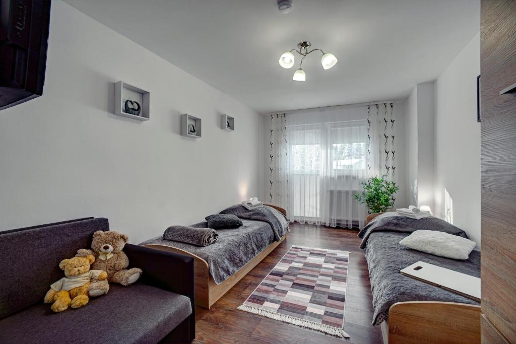 Posedenie v ubytovaní Apartamenty Bieszczady