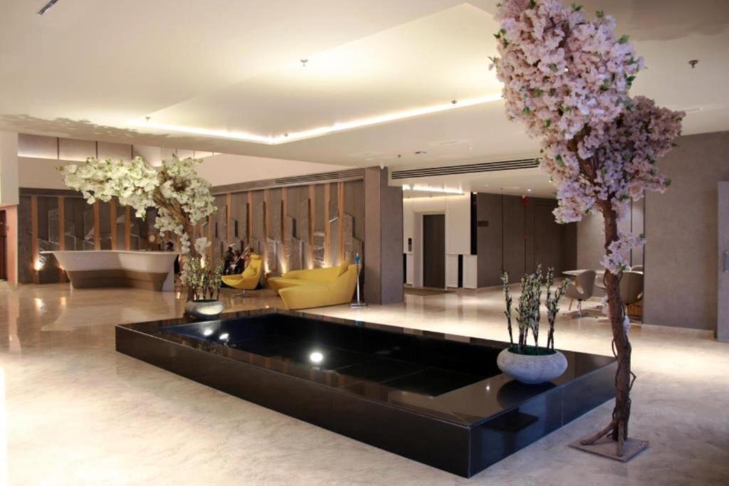 Posezení v ubytování Udman Hotel Greater Noida