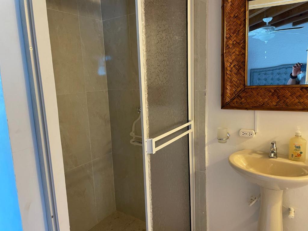 Koupelna v ubytování APARTAMENTOS TT9