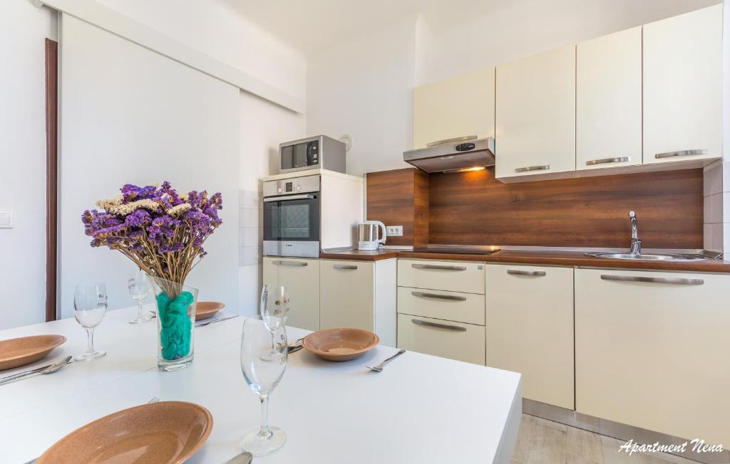 Kuchnia lub aneks kuchenny w obiekcie Apartmani Nena i Ilka