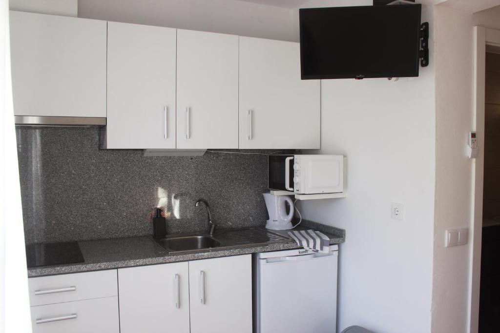 A cozinha ou kitchenette de Casas d'Almofala