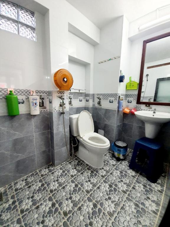 Koupelna v ubytování Homestay Khoa Chaudoc