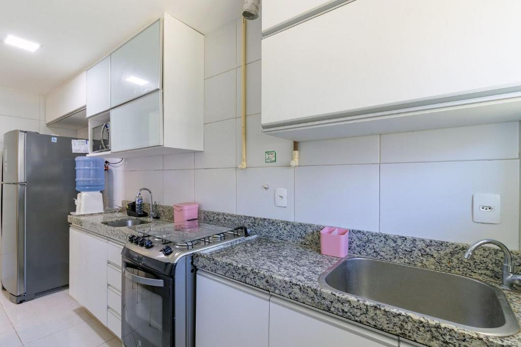  Apartamento decorado e equipado no Muro Alto Clube por Carpediem