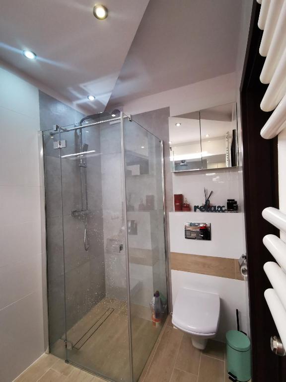 Kúpeľňa v ubytovaní LUX Apartament Polanki - Kołobrzeg
